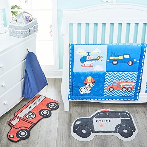 Everyday Kids Police Car Rug 30x20 in