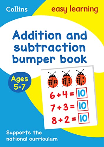 Addition and Subtraction Bumper Book Ages 5-7: Ideal for home learning (Collins Easy Learning KS1)