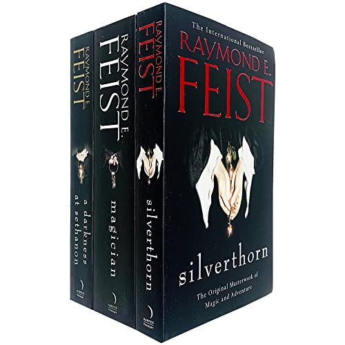 The Riftwar Saga Series 3 Books Collection Set By Raymond E. Feist (A Darkness at Sethanon, Magician & Silverthorn)