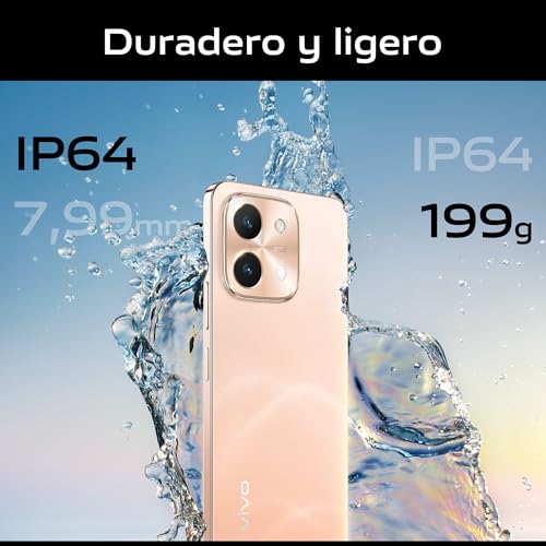 vivo Y28 Smartphone, 8 GB + 256 GB, 6000 mAh + 44 W FlashCharge, Hauptkamera 50 MP, Stereo-Lautsprecher mit 300 % Lautstärke, 6,68 Zoll Display, Dual-SIM, Handy, Android 14 – Bild 8