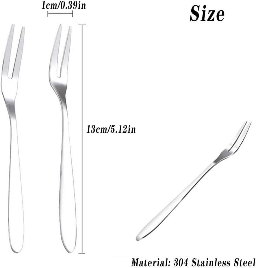 Stainless Steel Forks Set by nanaxagly