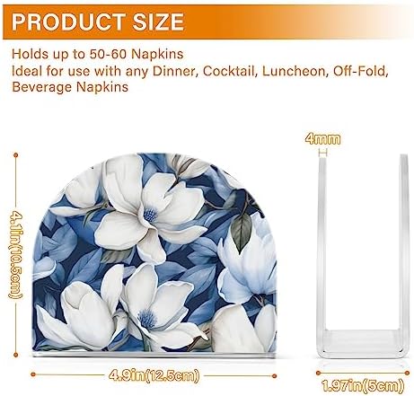 Vivid Acrylic Napkin Holder Upright