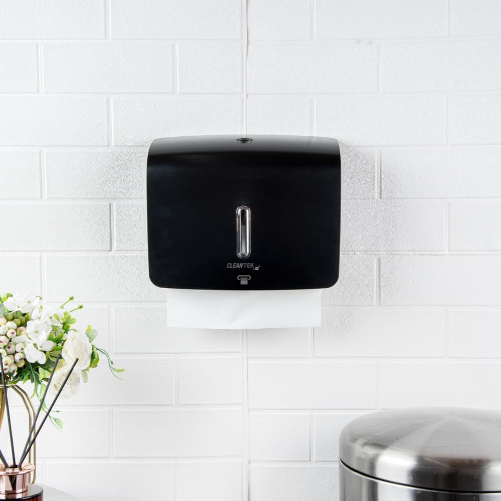 Restaurantware Clean Tek Professional 107x35x87 Inch Multifold Paper Towel Dispenser