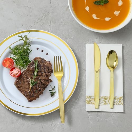 Perfect for Every Occasion 100-Piece Gold Plastic Forks
