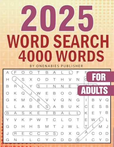4000 Word Search for Adults Large Print (Activity Book for Adults): 101 WordFind Puzzles Anti eye strain, Relaxation For Seniors & Teens - To Exercise Your Brain