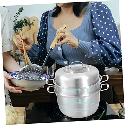 JSINEE Stainless Steel Steamer Pot Set