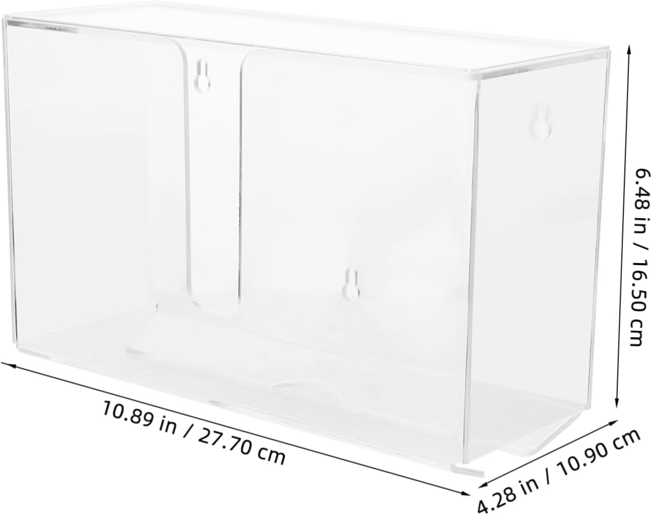 SOLUSTRE Touchless Bathroom Napkin Holder - High Capacity Kitchen Organizer