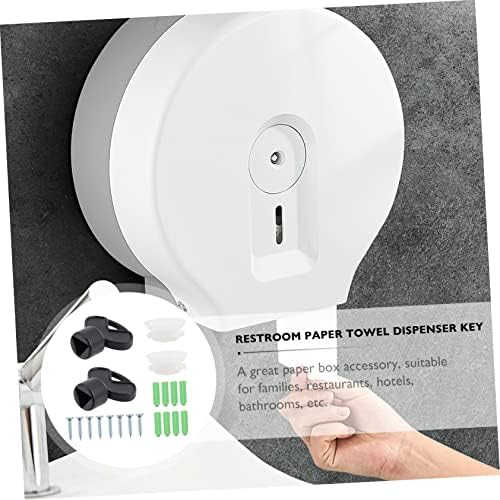 4-Pack Dispenser Key Set for Durable Compact Towels in Restrooms