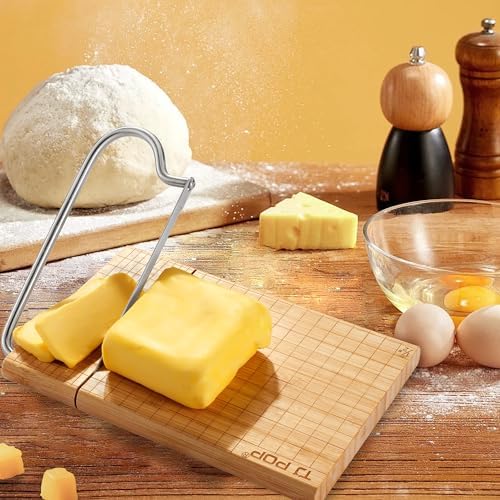Bamboo Cheese Slicer Eco-Friendly Durable 10x8 inch