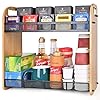   Tea-Bag-Organizer-Large-Capacity-Tea-Organizer-for-Tea-Bags-Bamboo-Multi-functional-Storage-Coffee-Bar-Accessories-for-Home-Office-Kitchen-Counter-Cabinet-Pantry-Organizer
