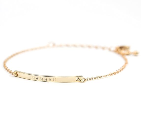 Name Bar Bracelet