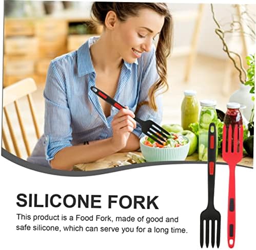 LIFKOME 2Pcs Portable Ergonomic Dinner Forks