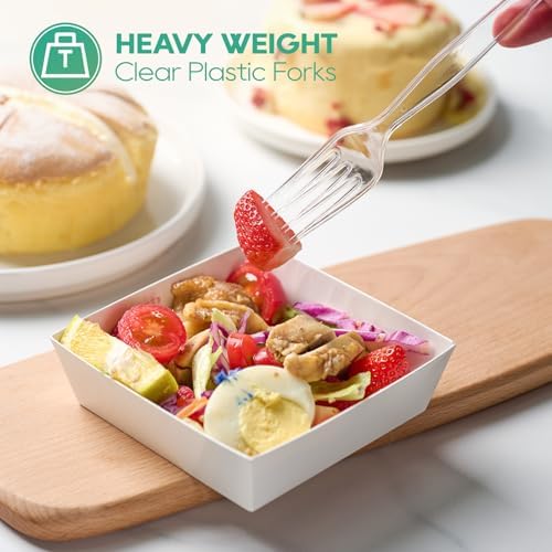 Securely Perfectly 360 Count Plastic Forks