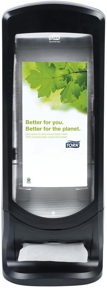 Tork SCA Xpressnap Napkin Dispenser Black Licorice