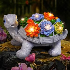 Eletorot Turtle Outdoor Garden Deco...