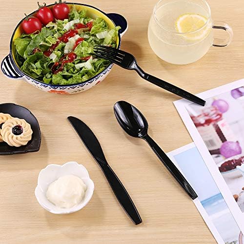 Sturdy and Comfortable 7-Inch Plastic Forks for Disposable Use
