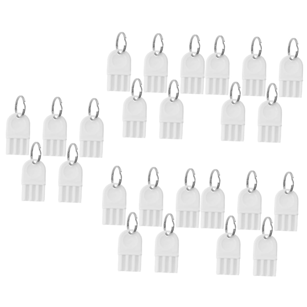 25-Pack Stainless Steel ABS Commercial Toilet Paper Dispenser Keys