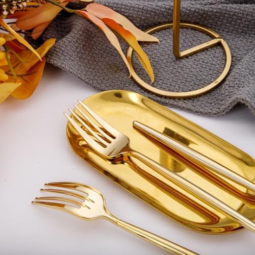 Luxury Gold Plastic Fork Set - 90 Pieces for PartiesWeddingDinners