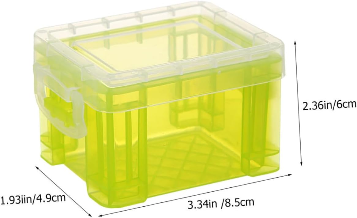 Mikinona Lidded Storage Bin for Home Office Makeup Organizer