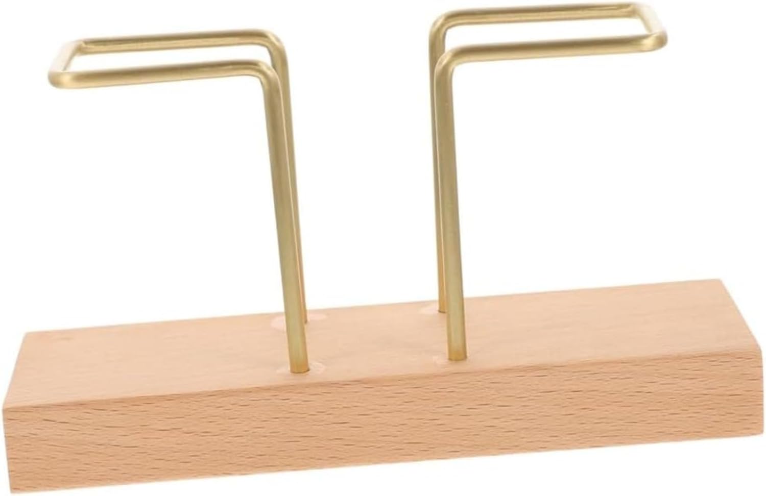 Chic Walnut Holders for Kitchen Table Napkins