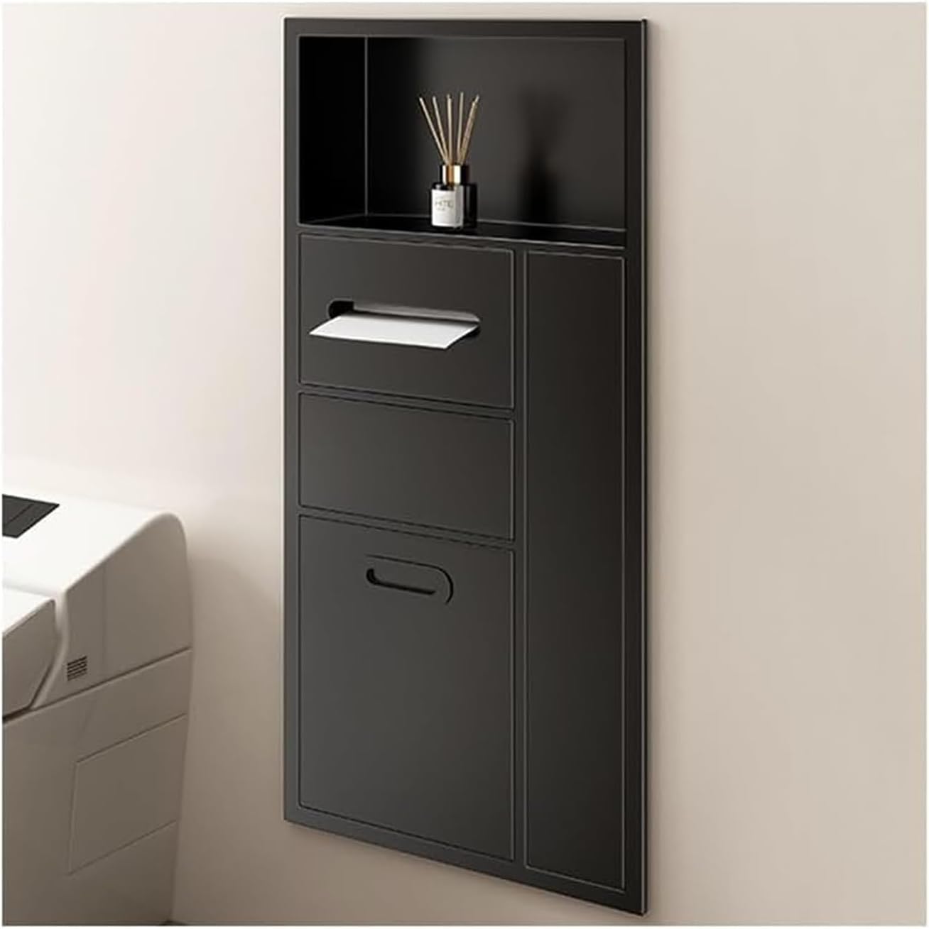 Space-Saving Stainless Steel Towel Dispenser
