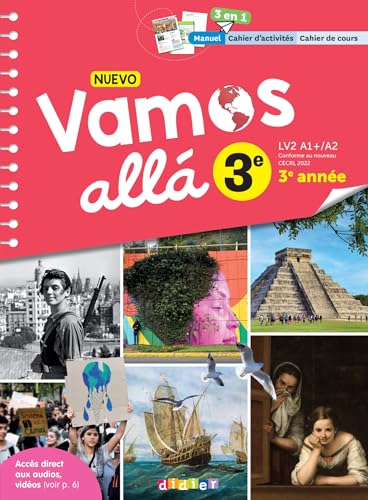 NUEVO Vamos allá 3e - Ed. 2024 - Manuel-cahier élève