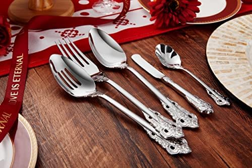 KEAWELL 5-Piece Stainless Steel Hostess Serving Set Dishwasher Safe Elegant Design