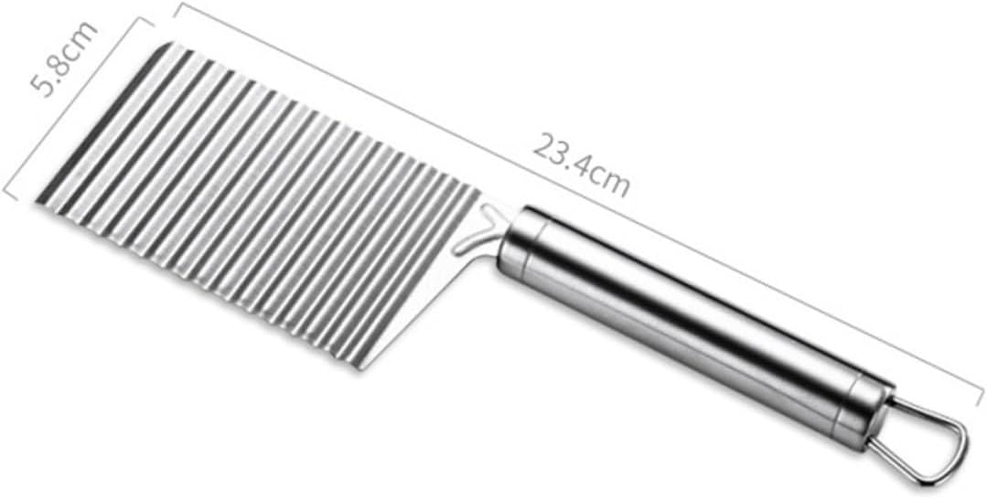 Zerodeko Crinkle Cutter Knives Set