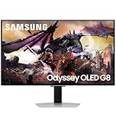 SAMSUNG 32-Inch Odyssey OLED G8 (G80SD) Series 4K UHD Smart Gaming Monitor, 240Hz 0.03ms, G-Sync ...