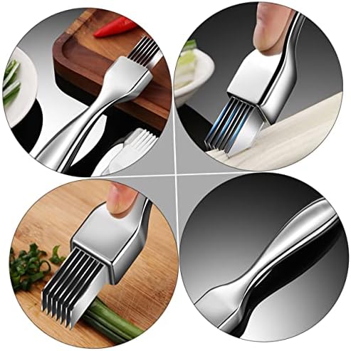 Stainless Steel Scallion Cutters - Comfortable Kitchen Slicer Set