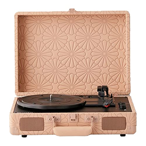 YTGDBDG Tourne-Disque, Platine Vinyle Vintage à 3 Vitesses, Lecteur de Vinyle à entraînement par Courroie avec stéréo intégrée - Les Beatles, Paul McCartney, John Lennon, RIngo Starr, George Harrison YTGDBDG Tourne-Disque, Platine Vinyle Vintage à 3 Vitesses, Lecteur de Vinyle à entraînement par Courroie avec stéréo intégrée