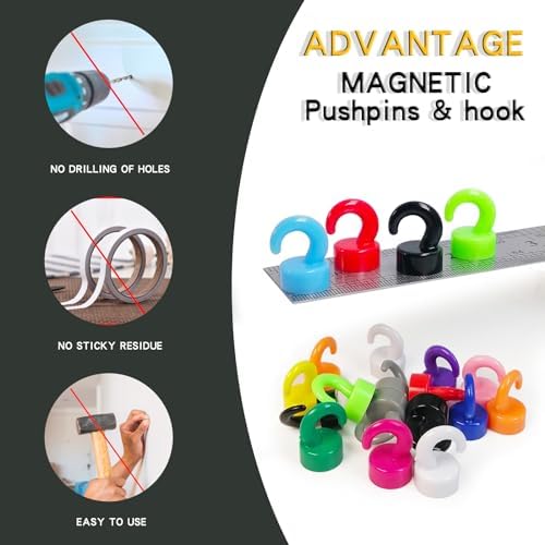 Cute Magnetic Hooks for Your Home or Office