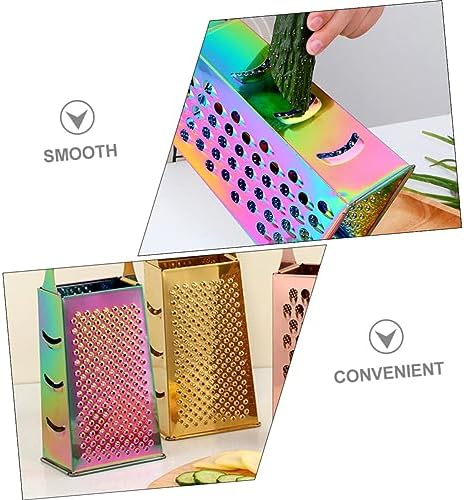 COLLBATH Gold Cheese Shredder Stainless Steel Kitchen Grater
