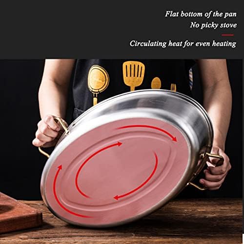 ANSChris Stainless Steel Fish Steamer Pot for Home Use