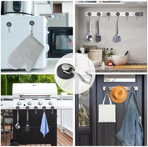 DUGUJIUJIAN Magnetic Hooks Essential for Hanging