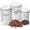   Canister-Sets-for-Kitchen-Counter-Kitchen-Canisters-Set-of-3-Airtight-Countertop-Flour-and-Sugar-Containers-Coffee-and-Tea-Storage-Rustic-Farmhouse-Kitchen-Decor-White