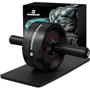 VINSGUIR Ab Curler Wheel, Abs &...