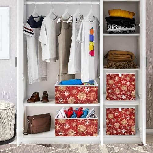RunningBear Foldable Fabric Storage Basket for Kids Clothes and Toys