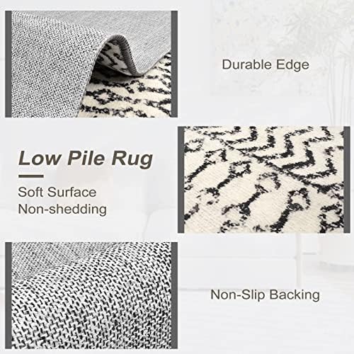 Soft Non-Slip Moroccan Washable Rug 2x4