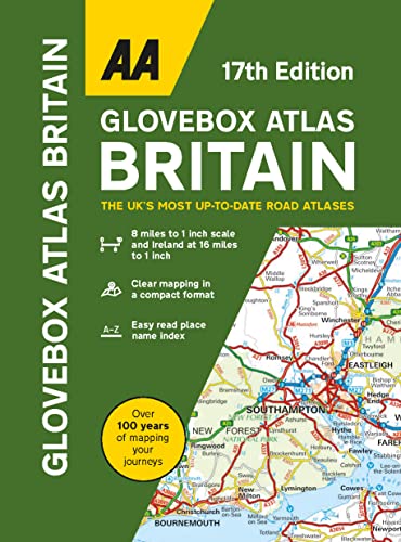 AA Glovebox Atlas Britain (AA Road Atlas) (UK Road Atlas) Spiral bound (AA Road Atlas Britain)