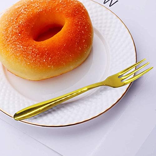 High-Quality Stainless Steel 12-Piece Set Elegant Dessert Forks