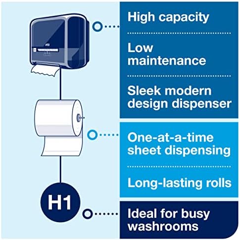 Tork Matic Paper Towel Dispenser White H1