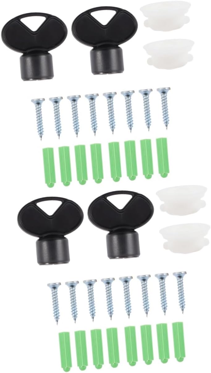 4-Pack Dispenser Key Set for Durable Compact Towels in Restrooms