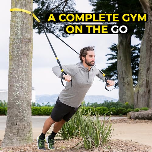 TRX GO Suspension Coach System, Full-Physique Exercise for All Ranges & Targets, Light-weight & Moveable, Quick, Enjoyable & Efficient Exercises, Residence Gymnasium Gear or for Out of doors Exercises, Gray - Image 4