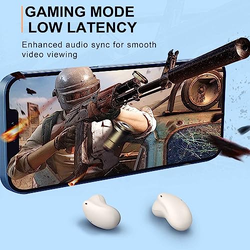 HOTOWON Bluetooth Kopfhörer 5.3, 2023 Bluetooth-Kopfhörer HiFi Stereo, True Wireless Kopfhörer in Ear mit ENC Mic, 24h kombinierte Laufzeit für Android iOS – Bild 3