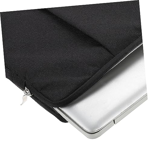 WATIIFUFU 14-Zoll-Computertasche Laptoptaschen verschleißfeste Laptoptasche Schoßtisch computer tasche computer bag gehäuse praktische Tasche für Tablet Reise-Laptop-Tasche Polyester Black – Bild 7