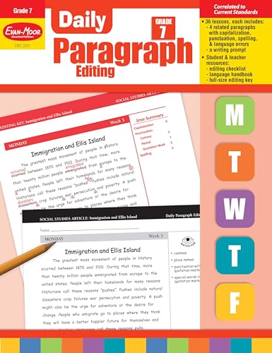 Daily Paragraph Editing, Grade 7 Teacher Edition