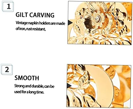 Golden Napkin Holder