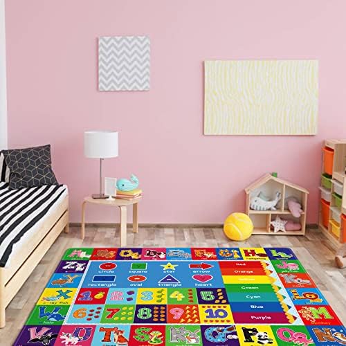 Kentaly Baby Play Mat Educational Rug for Kids Room
