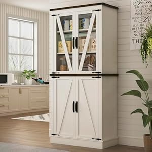  71-Tall-Kitchen-Pantry-Cabinet-with-3-Pack-Pull-Out-Drawers-for-CabinetsFarmhouse-Storage-Cabinet-with-Load-Bearing-Steel-PipePantry-Organizers-and-Storage-for-KitchenDining-RoomAntique-White